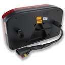 LED Rear Lamp Cluster Left Hand - new type with large curved top corners