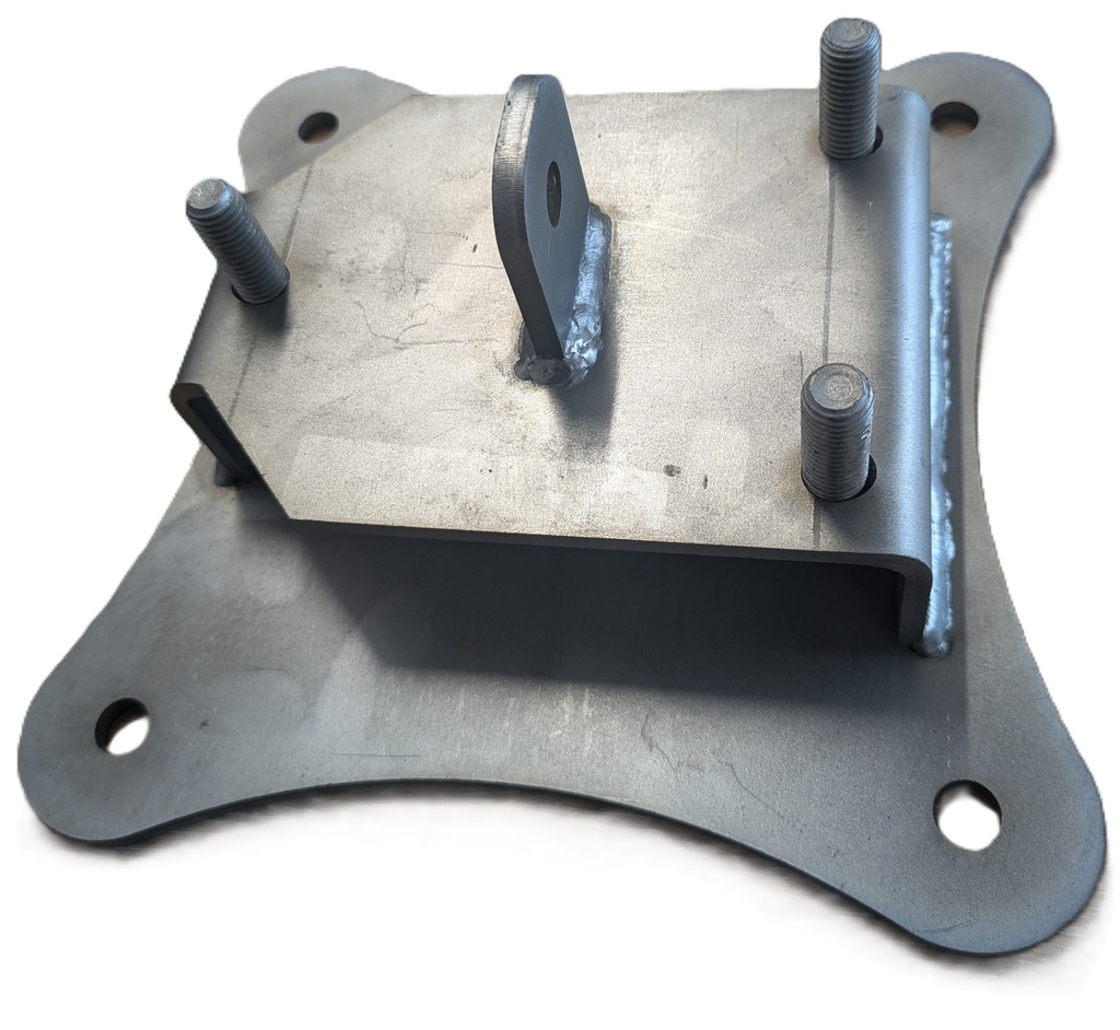 Timberwolf Spare Wheel Bracket Assembly Plated
