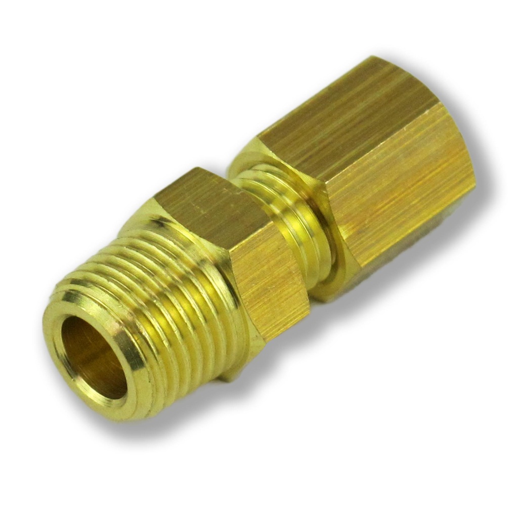 04mm OD x 1/8&quot; BSPP  Male Stud / Compression Coupling