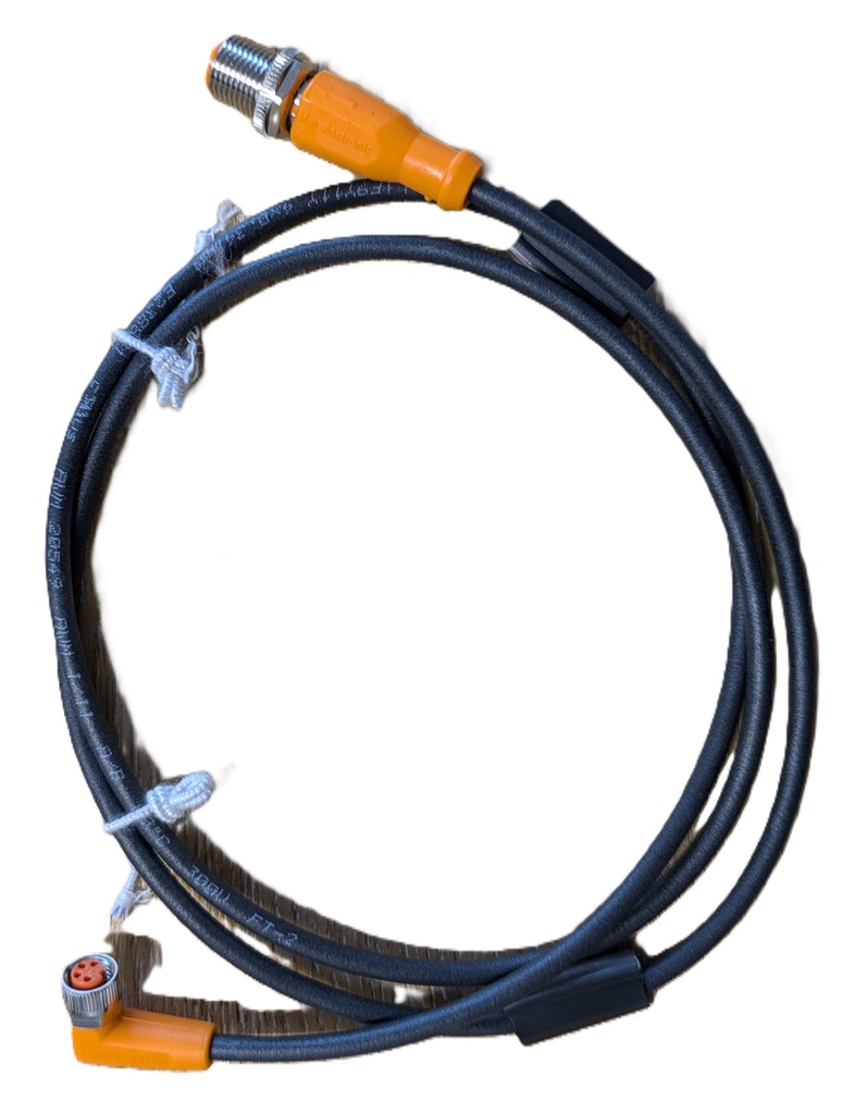 Cable x 1m(1 x straight &amp; 1 x 90 degree connector)
for use with green and red buttons