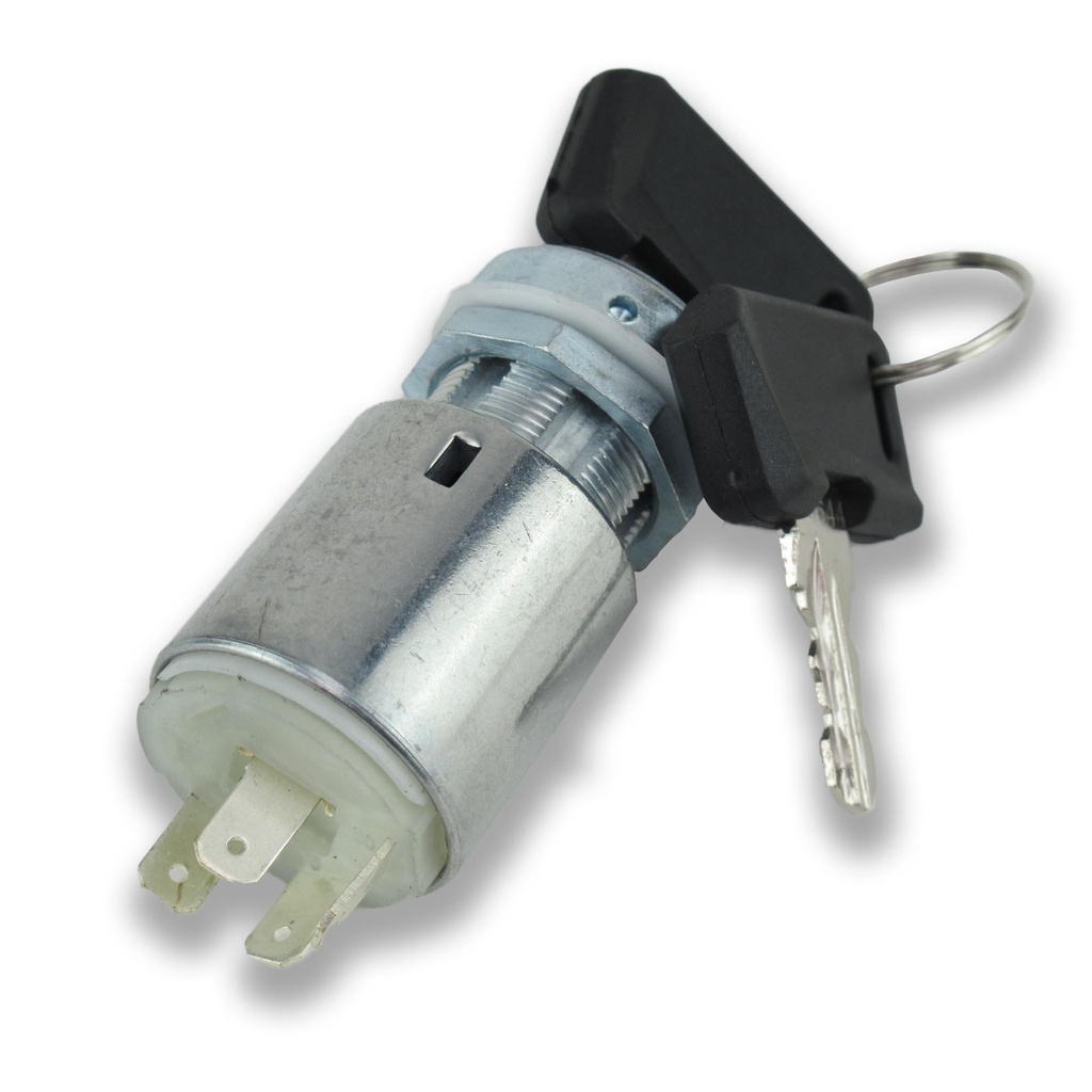 Bosch 4 position Ignition Switch (with 2 x keys).***USES SHORT KEY WITH BLACK PLASTIC HANDLE***