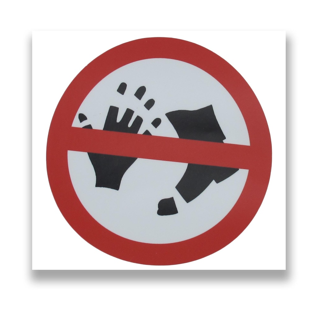 Forst Warning Hands &amp; Feet Decal