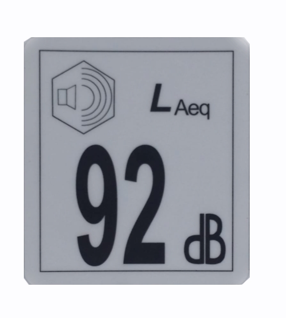 Decal  Sound Power 92DB