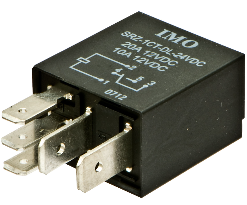 Timberwolf TW160 5 Pin Micro Relay (Without Suppression Diode)