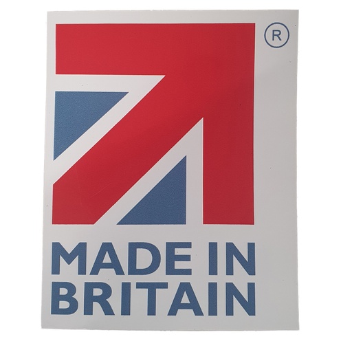 [C192-0201] Timberwolf Made in Britain Sticker Decal