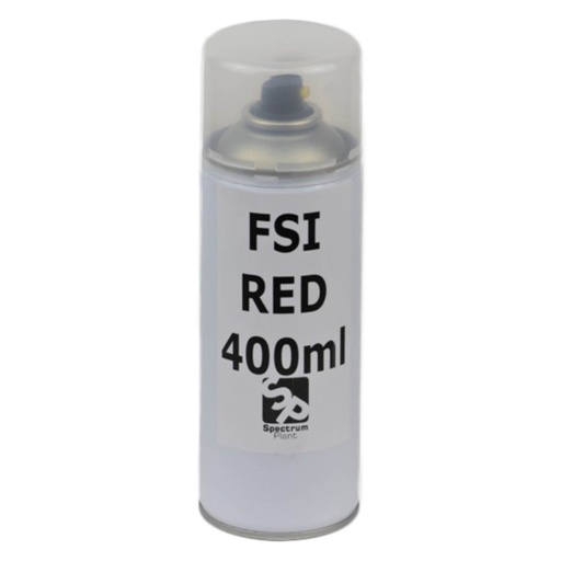 [Aerosol FSI Red] FSI Red Aerosol Paint, 400ml. Spray Paint.